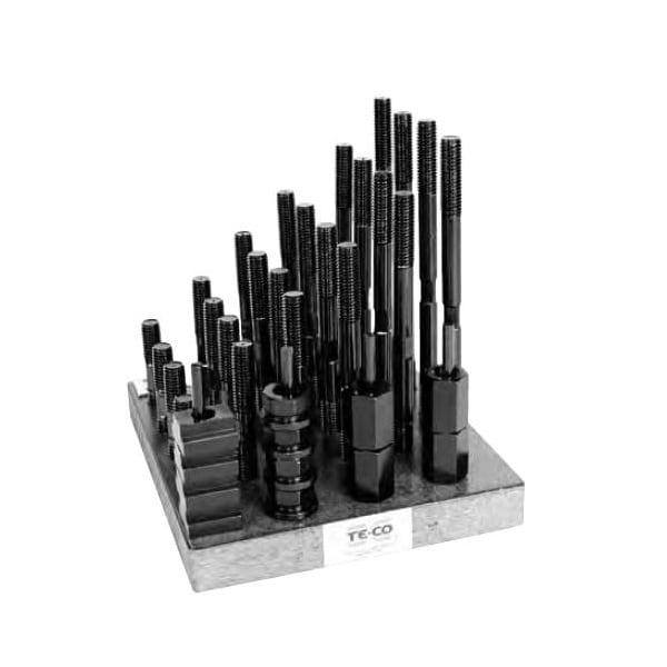M16 T-Nut/Stud Set, 20mm Slot